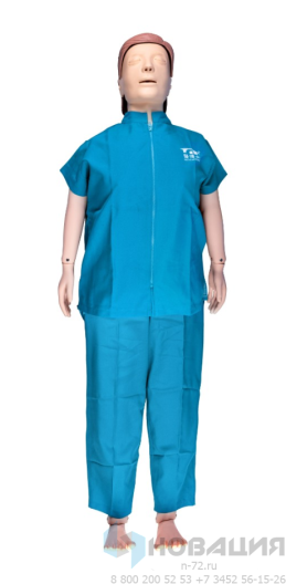 Фантом человека для отработки сердечно-легочной реанимации с подключением к ПК