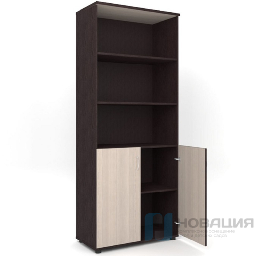 Шкаф для документов полуоткрытый 798х418х1960 мм I Серия Референт