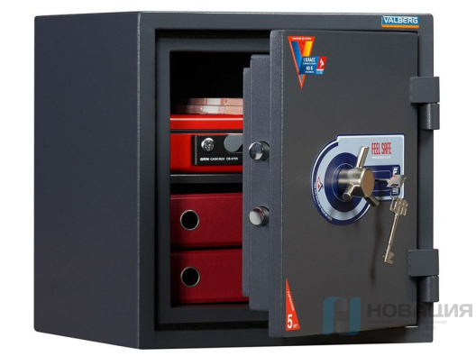 Шкаф металлический огневзломостойкий, 460x440x440 мм