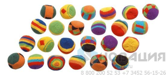 Набор набивных мячиков, 24 шт