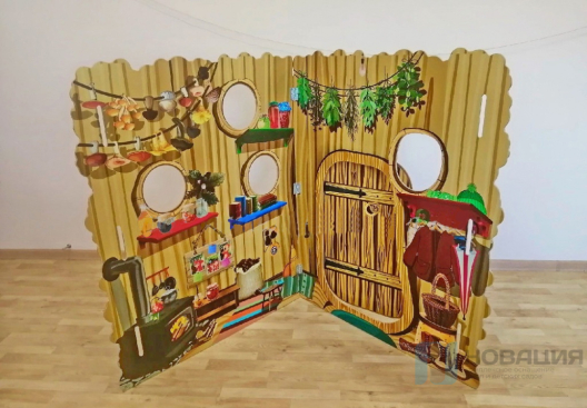 Театральная декорация двухсторонняя Лес