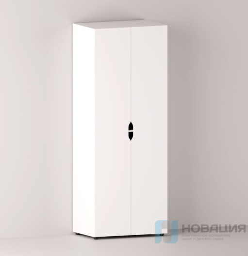 Шкаф для одежды с выкатными полками