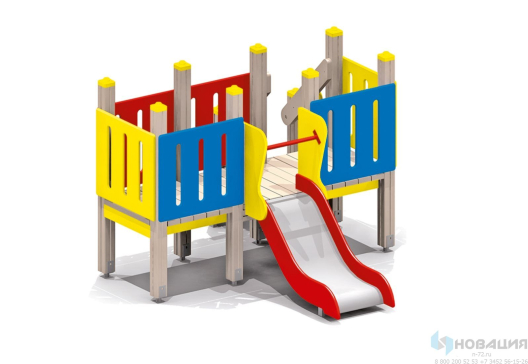 Детский игровой комплекс №2  Горка Манеж
