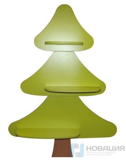 Полка Елочка, 975х210х1340 мм