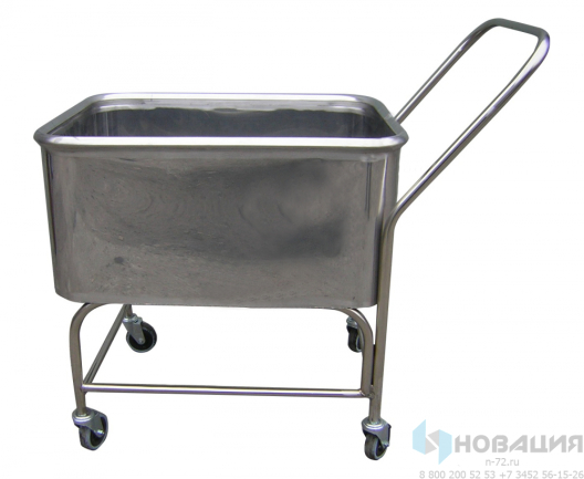 Тележка стальная средняя с ручкой