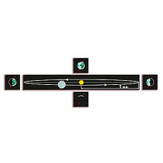 Модель-аппликация Движение Земли и других планет