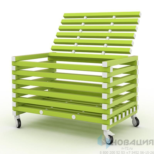 Корзина для бассейна (с крышкой)