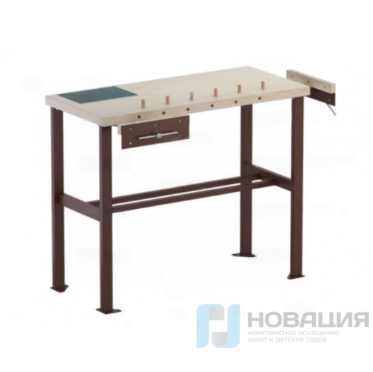 Верстак комбинированный, 1100х500х910 мм