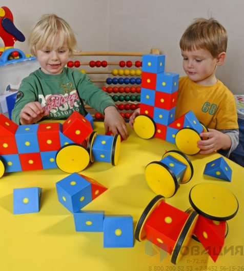 Набор Магнитные блоки 3D