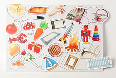 Магнитное развивающее пособие Упрямые звуки, звук Р